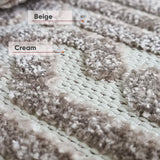 Beige Rug Extra Large Small Cheap Rugs Living Room Dining Room Carpet Flat Weave Trellis Low Pile