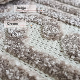 Beige Rug Extra Large Small Cheap Rugs Living Room Dining Room Carpet Flat Weave Trellis Low Pile