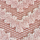 Outdoor Rug UK Monochrome Pink Zig Zag Carpet Plastic Mat for Garden Patio Gazebo Decking