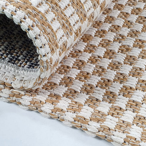 Cotton Rugs Small Extra Large Runners Mustard Yellow Cream White Washable Flat Weave Carpets Striped Woven Area Mats