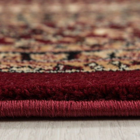 Traditional Rugs Red Beige Oriental Pattern Mat Small Extra Large Room Floor Mat