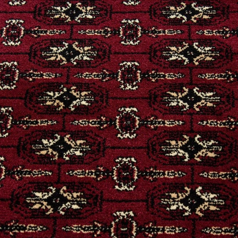 Red Oriental Rug Thick Soft Woven Traditional Carpet Extra Large Small Living Room Bedroom Mat