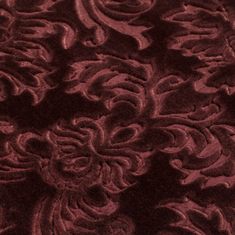 Mauve Purple Rug Damask Stile Floral Oriental Carpet Living Room Bedroom Rug Mat