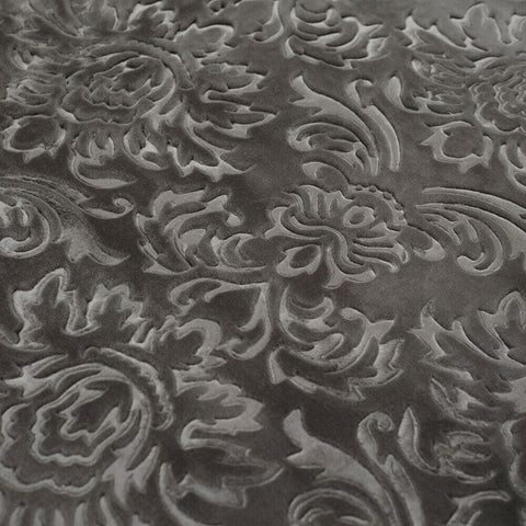 Grey Oriental Rug Damask Floral Patterned Silver Carpet Bedroom Living Room Mat
