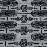 Oriental Rugs Grey Black Border Design Pattern Carpet Small Large Room Floor Mat