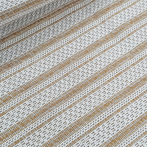 Cotton Rug Yellow Mustard Cream Striped Small Large Runner Washable Living Room Bedroom Flat Woven Carpet Area Mat
