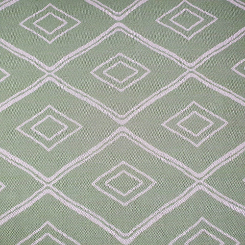 Green Cotton Rug Large Small Dimond Patterned Rug Runner Pastel Light Green Carpet Living Room Bedroom Mat Flatweave Washable Rug