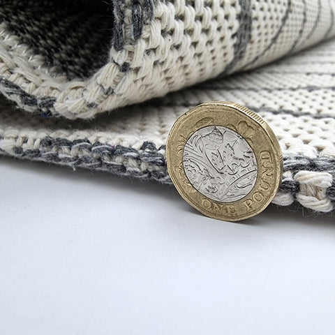 Runner Rug 300cm 100% Cotton Natural Rceycled Cotton Machine Washable Runners