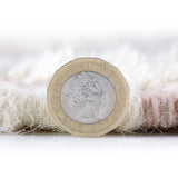 Dhurrie Rug Wool Rugs Boho Style Grey Pink Living Room Bedroom Carpet Mat