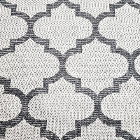 Cotton Runner Rug Bedroom 300cm Cream Grey Hallway Living Room Runner Rug  Washable Flatweave Runner
