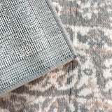 Grey Oriental Rug Small Large Floral Pattern New Mat Low Pile Living Room Carpet