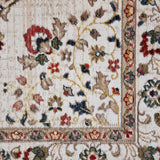 Traditional Oriental Rug Beige Cream Multicolour Carpet Large Living Room Mats