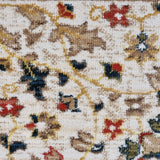 Traditional Oriental Rug Beige Cream Multicolour Carpet Large Living Room Mats