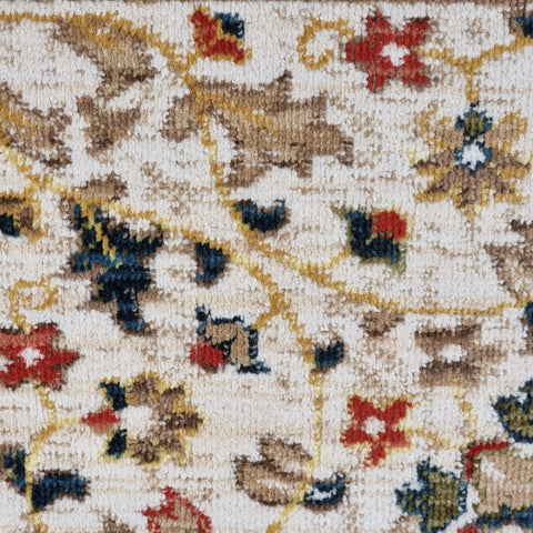 Traditional Oriental Rug Beige Cream Multicolour Carpet Large Living Room Mats
