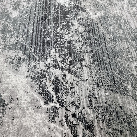 Abstract Grey Rug Marble Striped Pattern Large Small Living Room Bedroom Runner Area Mat