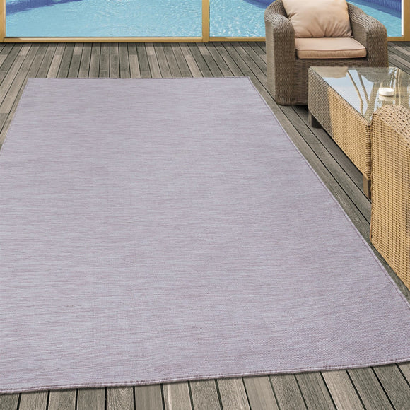 Outdoor Garden Rug Pink Hard Wearing Floor Mat New Modern Pattern Indoor Carpet