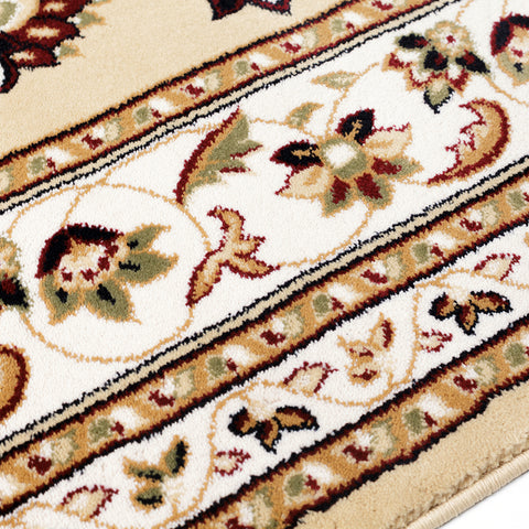 Beige Cream Rug Carpet Mat Living Room Dining Bedroom Area Lounge Floor Hall Small Extra Large Big New Modern Designer Traditional Oriental Vintage Pattern Polypropylene Woven Short Low Pile Rectangle Runner Round 120x170cm 160x230cm 200x290cm 240x340cm 80x150cm 60x230cm 66x300cm 133x133cm