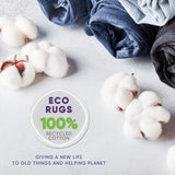 Rugs from Recycled Cotton Eco Rugs Environment friendly rugs carpets mats