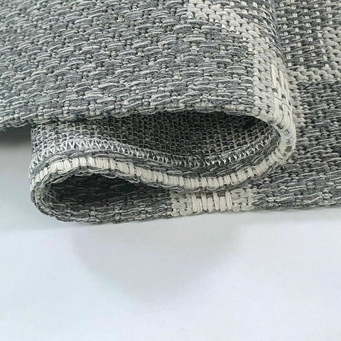 Modern Dark Grey Anthracite Light Grey Cotton Runner Rug Moroccan Trellis Pattern Washable Hallway Long Carpet Wooven Hall Mat -75x300cm Flatweave Living Room Bedroom Area Mat Contemporary