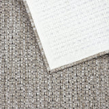 Non Slip Rug for Kitchen Living Room Taupe Brown Plain Flat Weave Natural Look Durable Area Mat