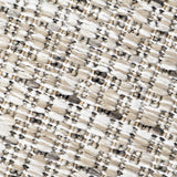 Non Slip Rug for Kitchen Living Room Taupe Brown Plain Flat Weave Natural Look Durable Area Mat