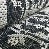 Cotton Rug Runner Grey Flat Weave Rugs Modern Living Room Bedroom Carpet Mat Oriental Pattern