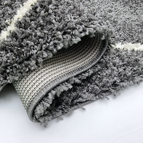 Fluffy Rug Grey Large Small XL Thick Soft Shaggy for Living Room Bedroom Bedside Rugs