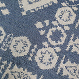 Navy Blue Rug Machine Washable Cotton Carpet Living Room Bedroom Runner Mat