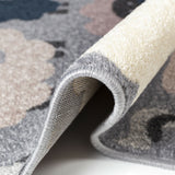 Modern Rugs Grey Blue Pink Sheep Pattern Carpet Small Large Living Room Area Mat
