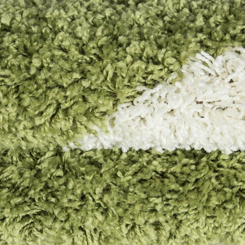 Football Rugs Green White Childrens Play Carpet Kids Bedroom Round Fluffy Mats