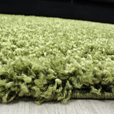 Green Fluffy Rug Large Shaggy Modern Plain Carpet Small Bedroom Round Fluffy Mat