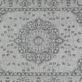Grey Oriental Rug 100% Cotton Small Extra Large Flatweave Washable Carpet Living Room Bedroom Mat