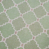 Green Cotton Rug Trellis 100% Cotton Small Extra Large Rug Runner Washable Flat Weave Living Room Bedroom Carpet Woven Mat