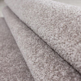 Beige Rug New Modern Plain Woven Low Pile Carpet for Lining Room Area Runner Mat