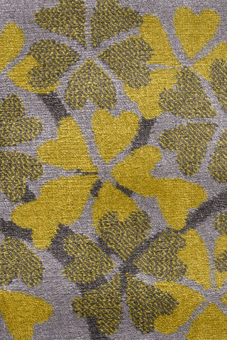 Grey Mustard Rug Modern Pattern Yellow Ochre Carpet Small Large Living Room Mats