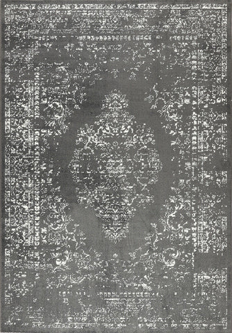 Grey Rug Anthracite Oriental Carpet New Microfiber Floor Mat Living Room Bedroom