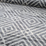 Cream and Grey Rug Aztec Patterned Woven Soft Carpet Small Large Bedroom Living Room Rug Floor Area Mat