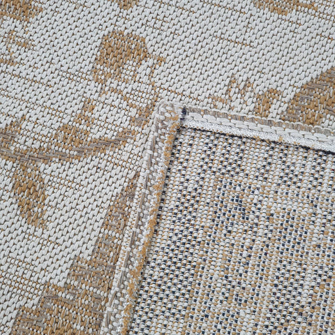Cotton Rug Cream Beige 100% Natural Vintage Oriental Pattern Large Small Living Room Bedroom Carpet Mat