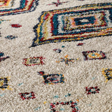 Boho Rug Cream Moroccan Berber Fluffy Shaggy Carpet Mat Soft Living Room Bedroom Mat