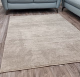 Plain Light Beige Rug Solid Monochrome Soft Carpet Large XL Small Bedroom Living Room Floor Area Mats