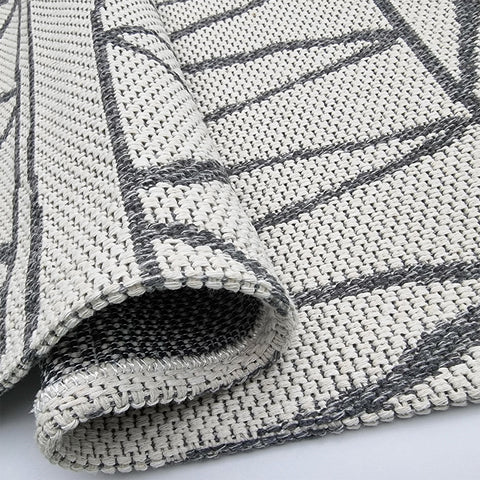Cotton Rug Cream Grey Washable Durable Large XL Carpet Mat Woven Rug Natural
