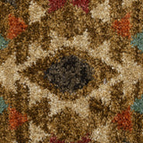 Modern Brown Patterned Rug Berber Design Woven Bedroom Living Room Bedroom Area Rug Carpet Small Large Floor Mat 120x170 160x230 Polypropylene