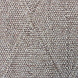 Brown Rug Flat Weave Checkered Design Carpet Small Large Living Room Hallway Mat