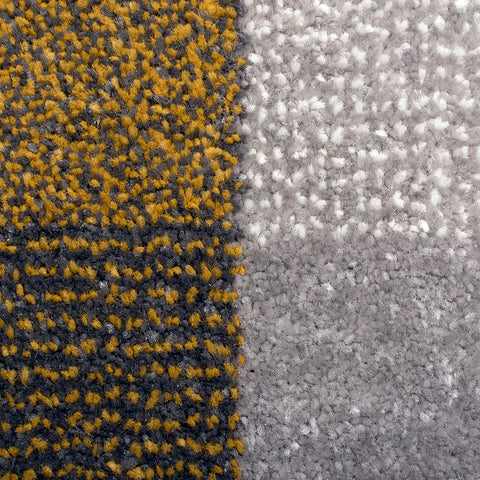 Modern Yellow Ochre Grey Anthracite Black Cream Geometric Rug Anthracite Carpet for Living Room Bedroom Short Pile Polypropylene Mat Extra Large Small Runner 60x230cm 120x170cm 160x230cm 200x290cm