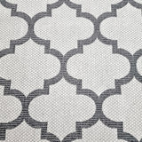 Cream Grey Trellis Rug Natural Cotton Flatweave Rug Carpet Mat Extra Large Small