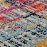 Multicoloured Abstract Rugs Colorful Modern Carpet Living Room Large Small Mat