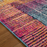 Multicoloured Rug Colourful Bright Carpet Large Small for Living Room Bedroom