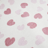 Heart Rugs White Cream Pink Kids Bedroom Carpet Girls Nursery Baby Floor Mat New Childrens Playroom Boys Girls Unisex