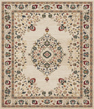 Traditional Oriental Rug Beige Cream Multicolour Carpet Large Living Room Mats