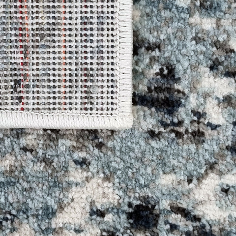 Marble Rug Grey Blue Modern Design Carpet Large Small Living Room Bedroom Mat